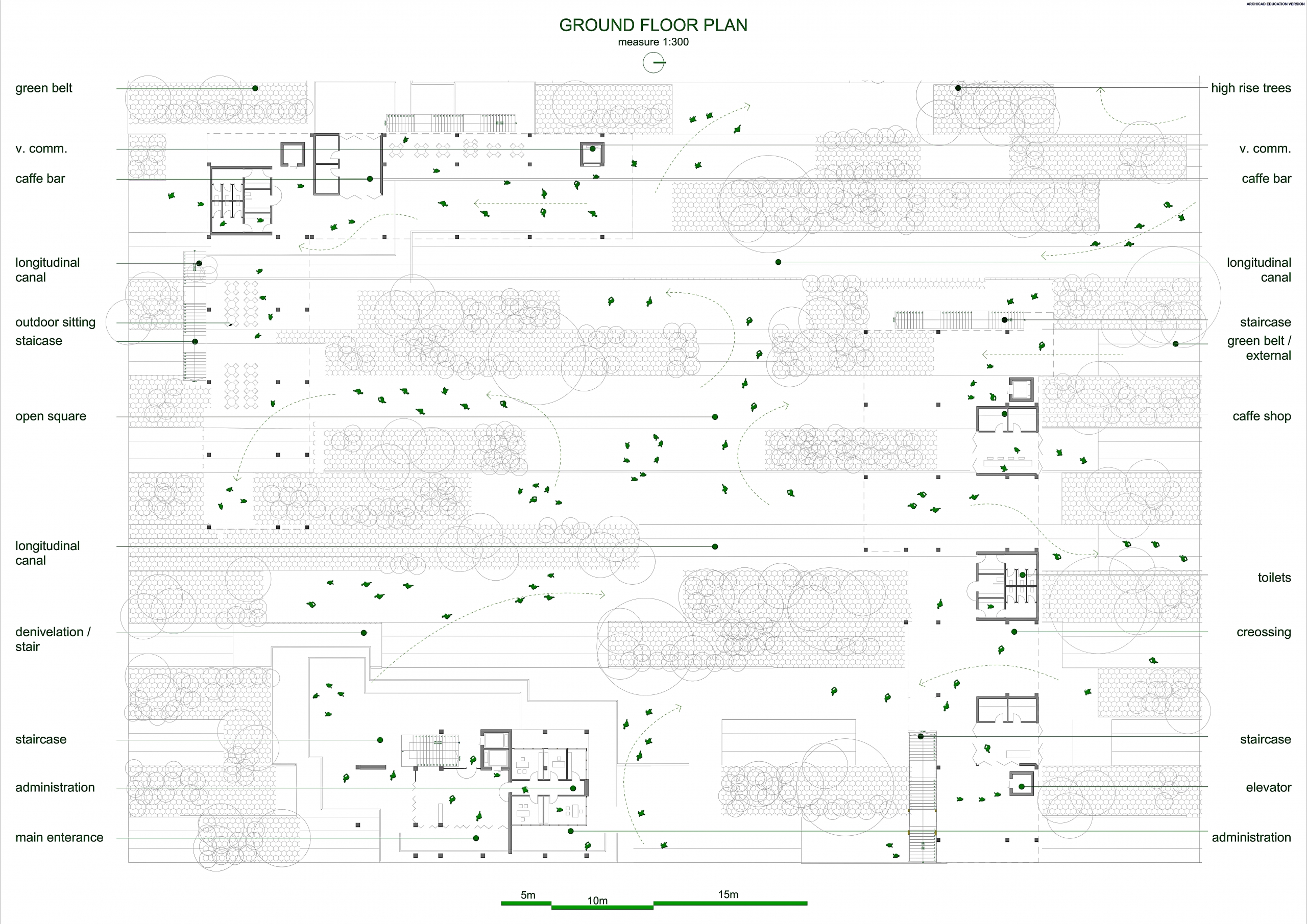 07 PROJECT CIVIC CENTER PETAR RAKOČEVIĆ GROUND FLOOR PLAN